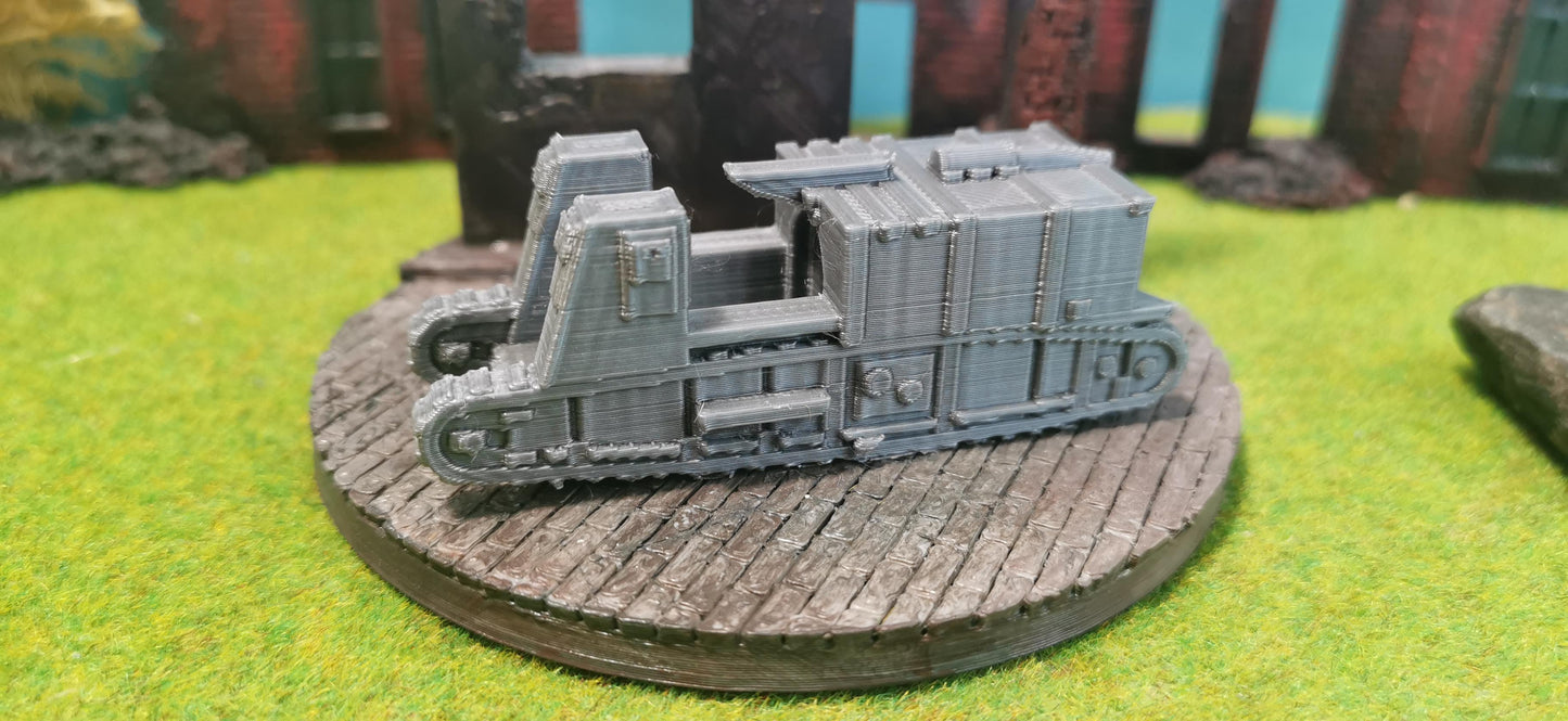 Gun Carrier Mk.1 britisches WW1 Versorgungsfahrzeug