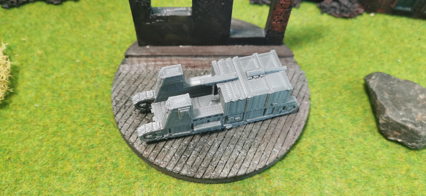 Gun Carrier Mk.1 britisches WW1 Versorgungsfahrzeug