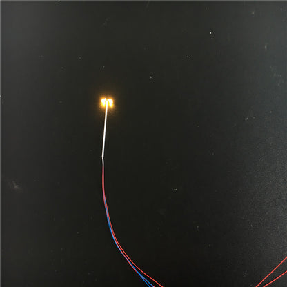 5 Stück LED Doppel Straßenlampen Peitschenleuchten 2-flammig 3-4cm 3V Spur N und Z