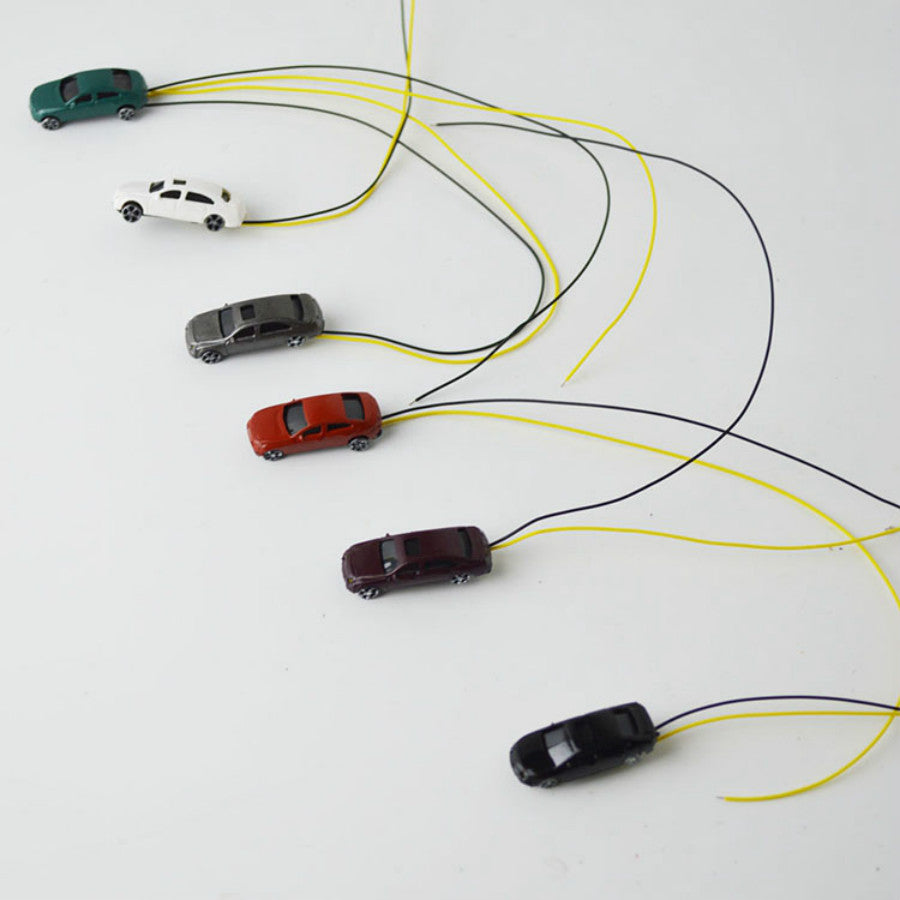 Beleuchtete Modellautos für Spur TT (1:100), Spur N (1:160), Spur Z (1:220)