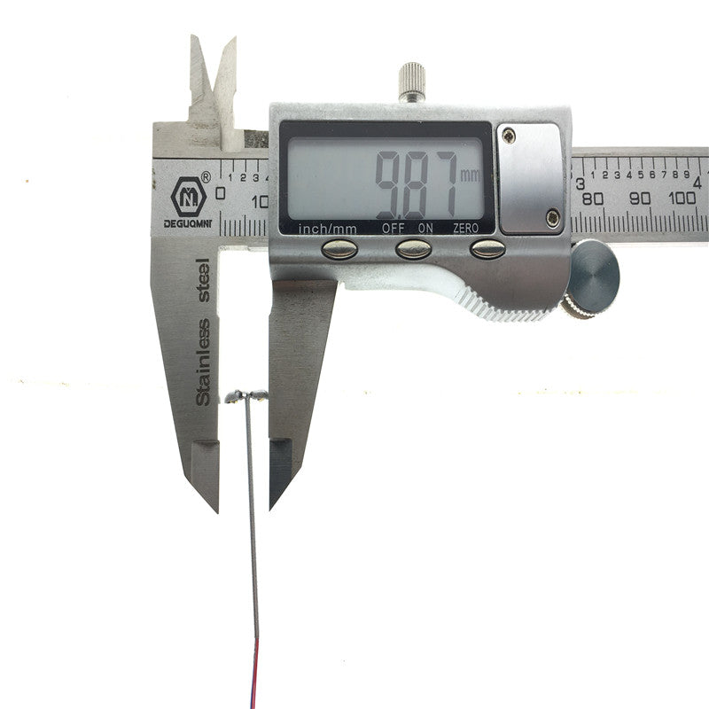 5 Stück LED Doppel Straßenlampen Peitschenleuchten 2-flammig 3-4cm 3V Spur N und Z