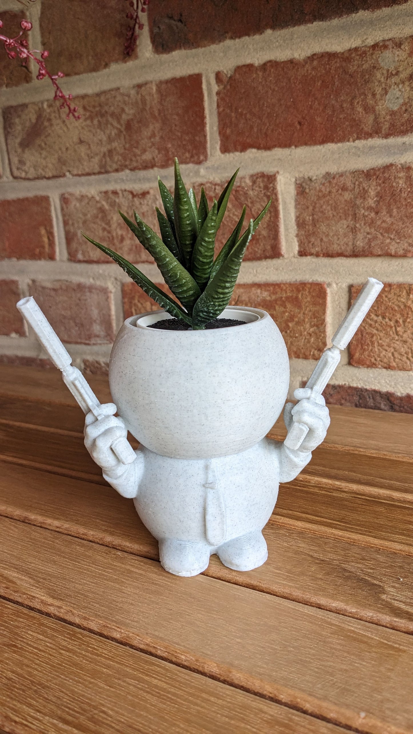 Harry Plant "Hitplant" lustiger Blumentopf als Auftragskiller