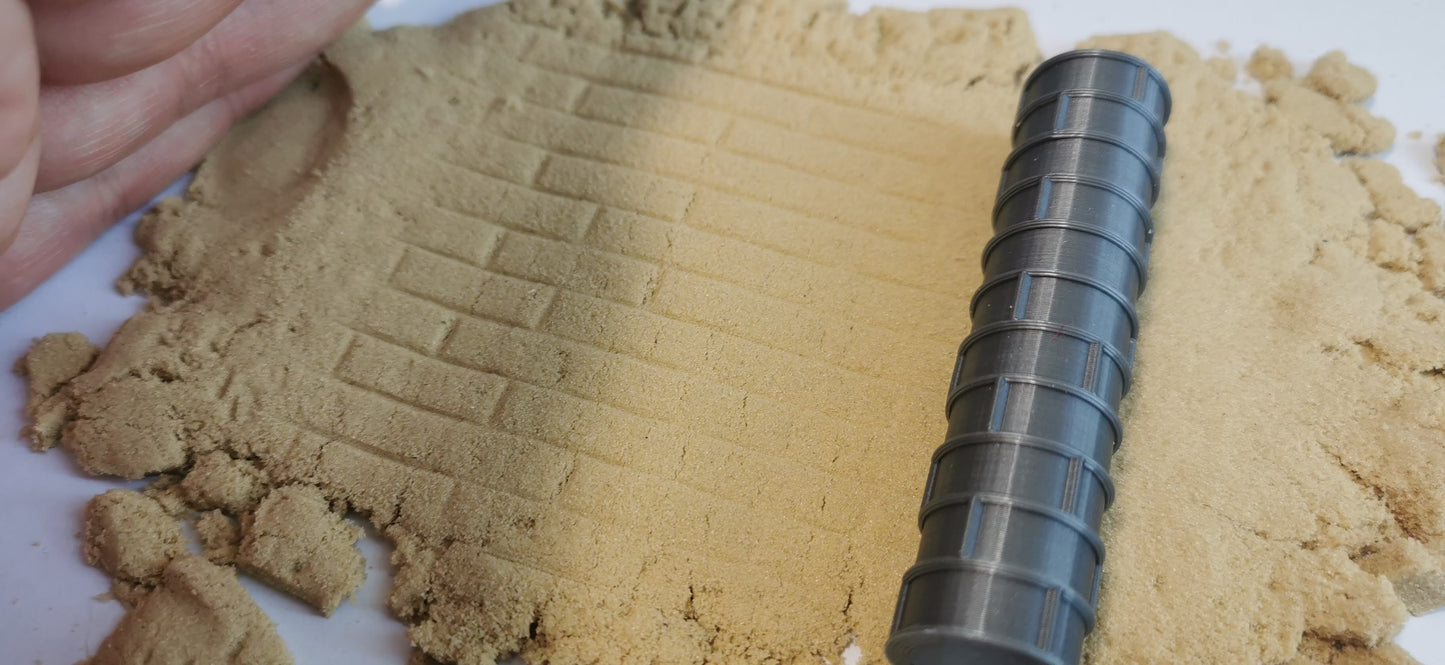 Strukturroller "Holzplanken" Schiffsplanken Schiffsbau Modellbau