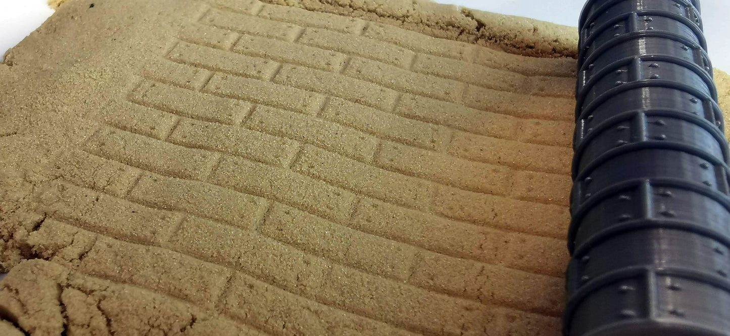 Strukturroller "Holzplanken mit Nieten" Schiffsplanken Schiffsbau