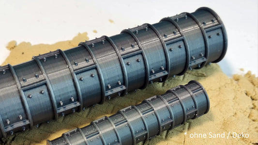 Strukturroller "Holzplanken mit Nieten" Schiffsplanken Schiffsbau