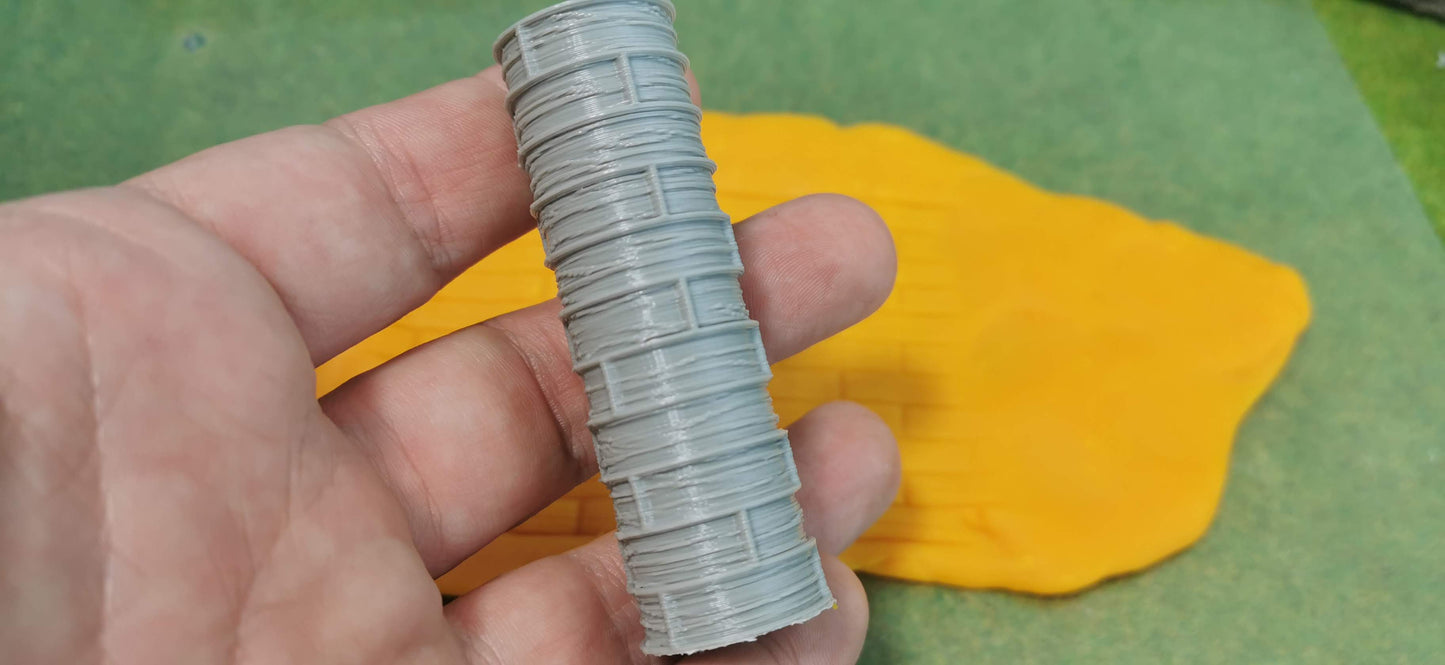 Strukturroller "Holzplanken mit Struktur" Walze Roller Modellbau