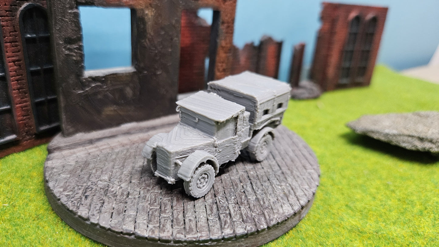 Humber FWD "Plane" Truck Britisches Off-Road Fahrzeug