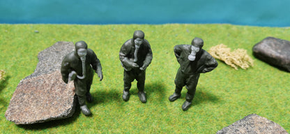 3x Tschernobyl Liquidator Figuren aus Resin