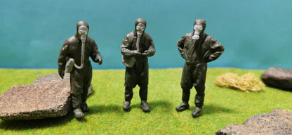 3x Tschernobyl Liquidator Figuren aus Resin