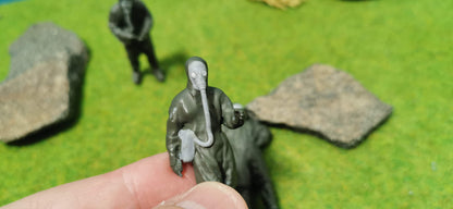 3x Tschernobyl Liquidator Figuren aus Resin