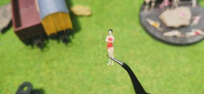 10x Strand Urlaub Sommer Figuren Beach Spur N (1:160) oder H0 (1:87)