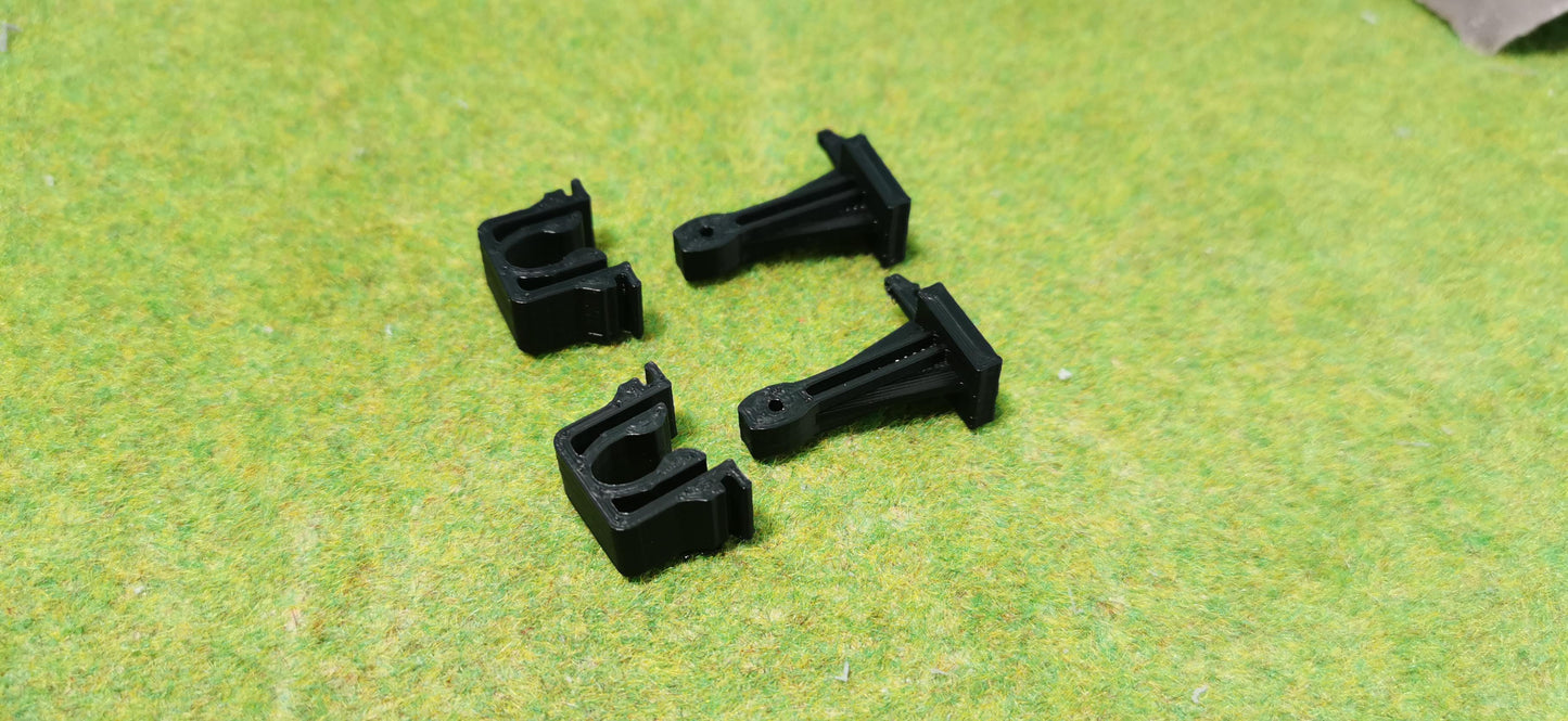 2x Halteclip Halterung Clip+Pin Set passend für Lian-Li PC-60 A05FN