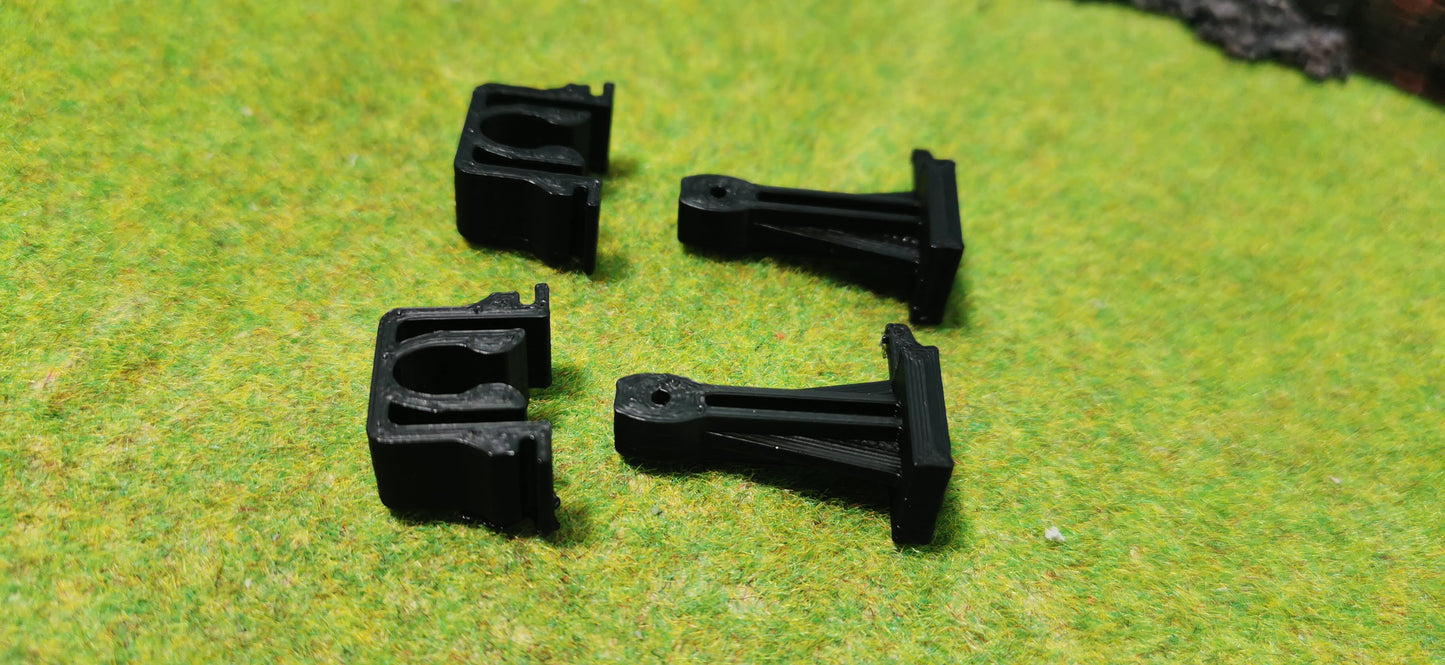 2x Halteclip Halterung Clip+Pin Set passend für Lian-Li PC-60 A05FN