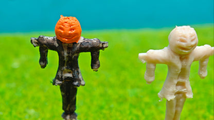 Vogelscheuche aus Kunststoff - wahlweise bemalt