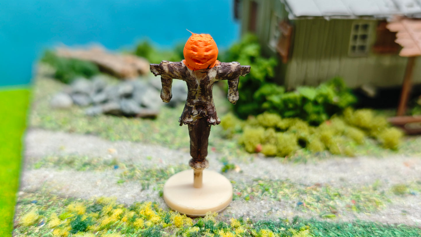 Vogelscheuche aus Kunststoff - wahlweise bemalt