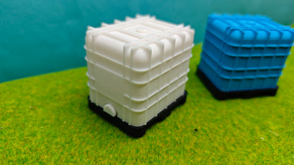 IBC Container Modelleisenbahn Wassertank für Baustelle