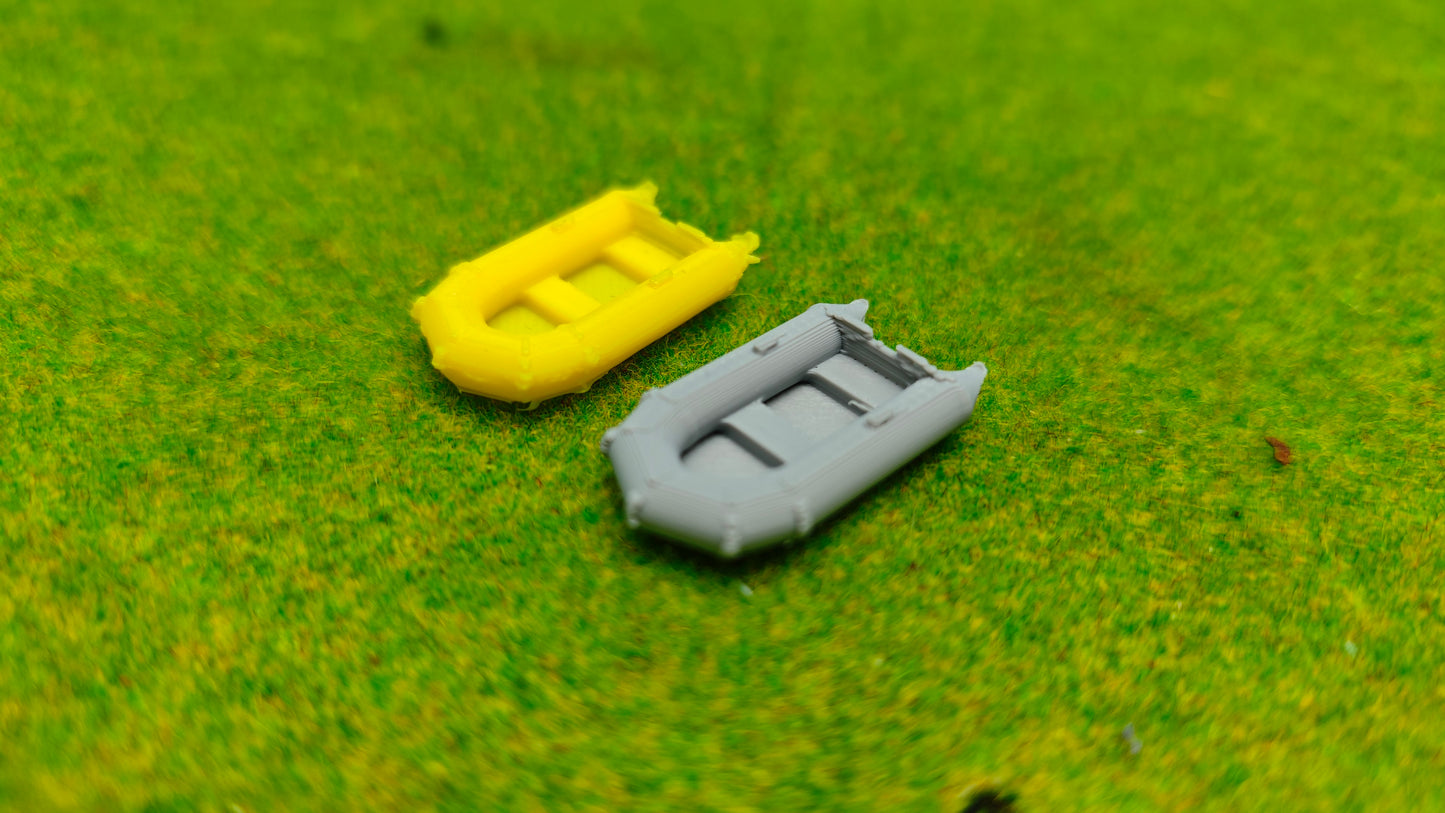 2x Schlauchboot / Ruderboot