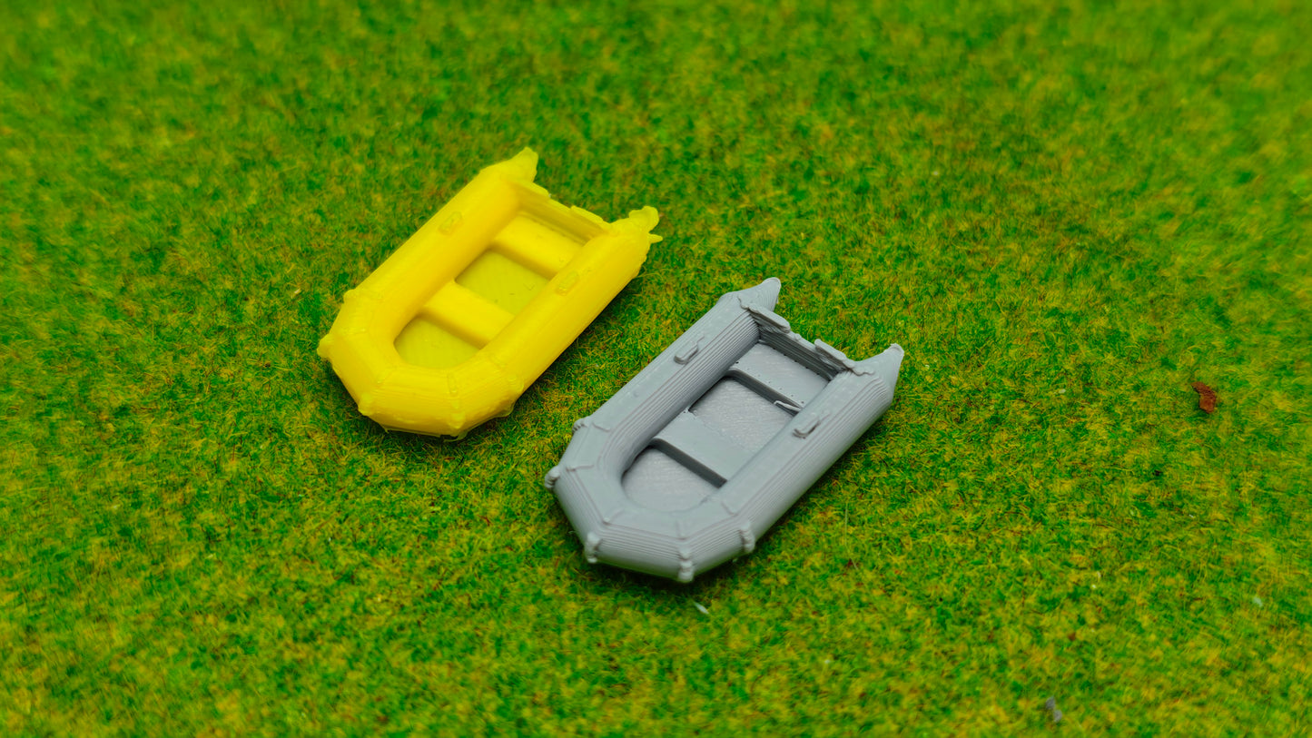 2x Schlauchboot / Ruderboot