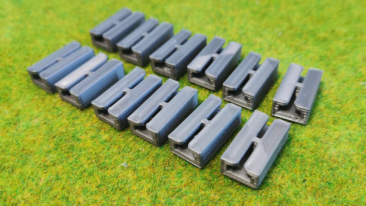 12x Gleis Isolierverbinder Gleisisolierer passend zu Spur G / LGB