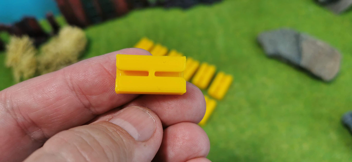 12x Gleis Isolierverbinder Gleisisolierer passend zu Spur G / LGB