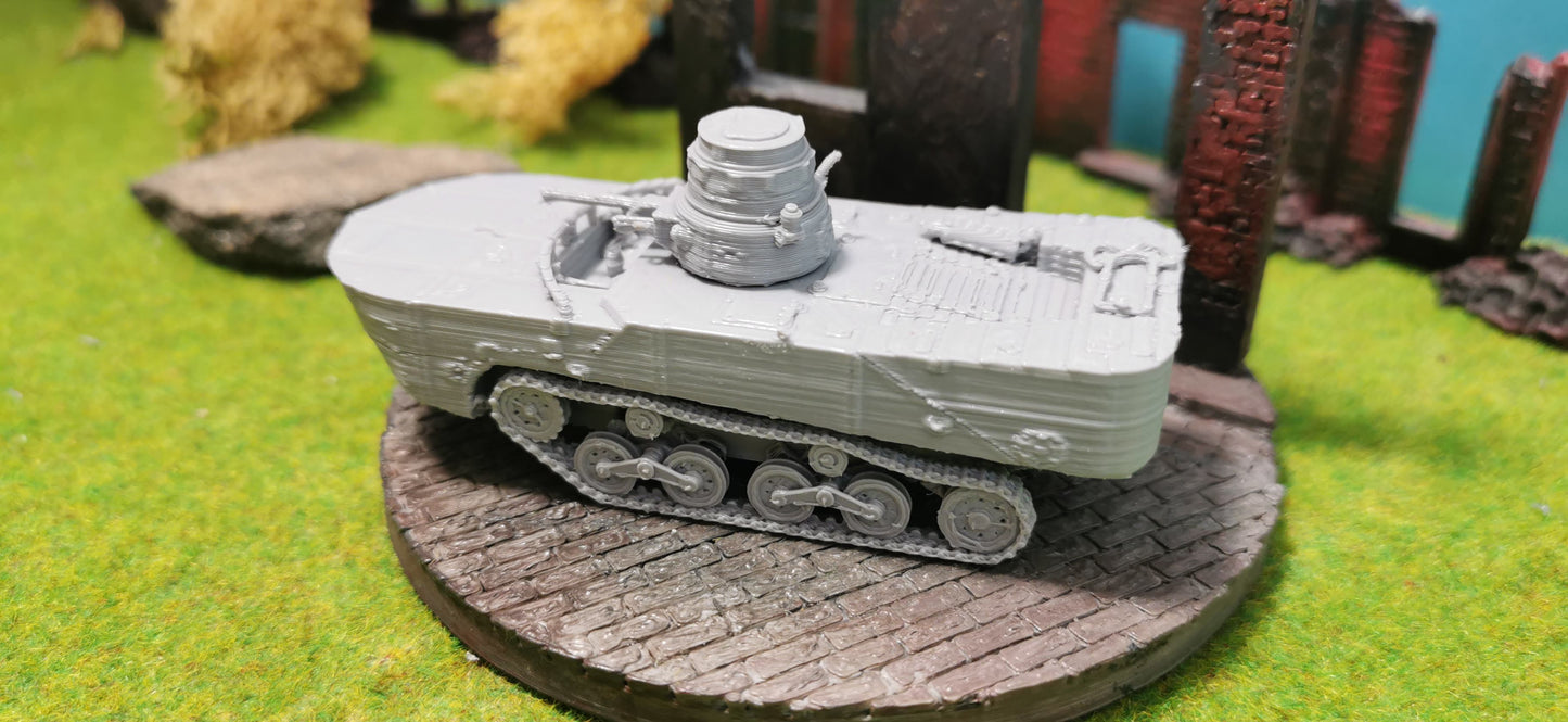 Typ 2 "Ka-Mi" mit Schwimmkörpern japanischer Panzer