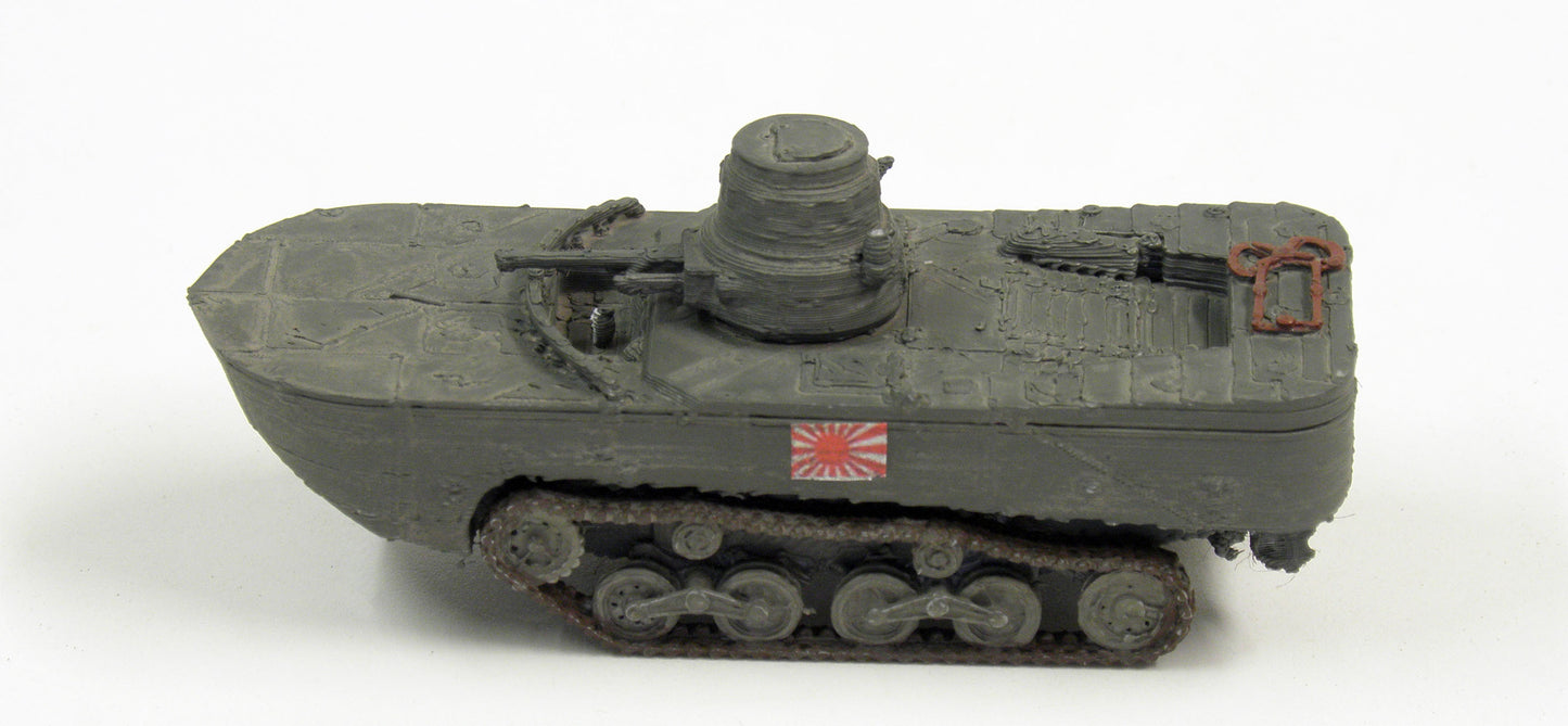 Typ 2 "Ka-Mi" mit Schwimmkörpern japanischer Panzer