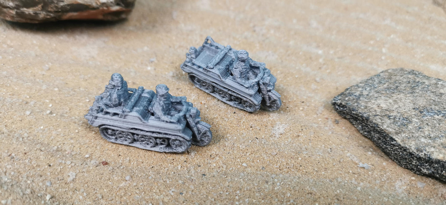 Kleines Kettenkraftrad "Typ HK 101" (2 Stück)