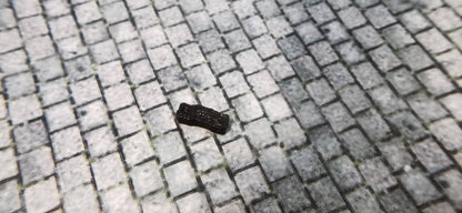 Kohlebriketts Brikett Kohle schwarz Kunststoff