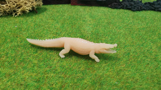 Krokodil / Aligator aus Resin 1:87 (H0) - bemalt oder unbemalt