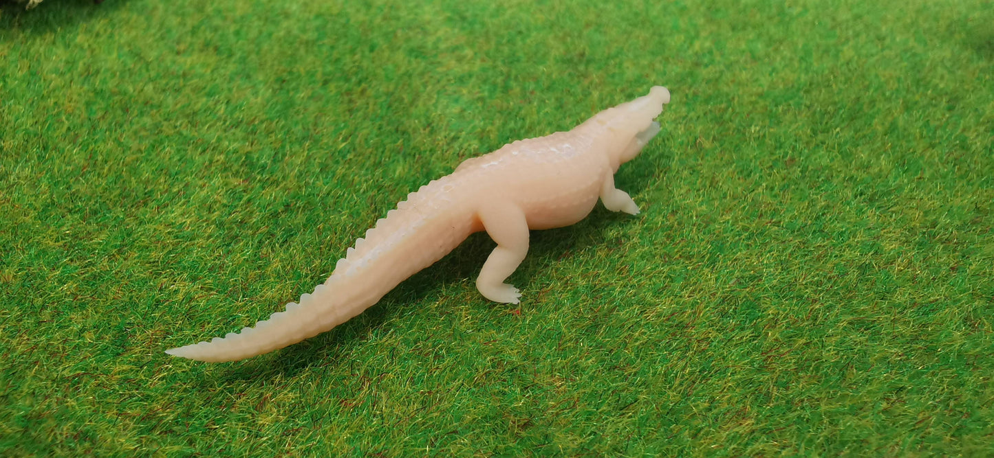 Krokodil / Aligator aus Resin 1:87 (H0) - bemalt oder unbemalt
