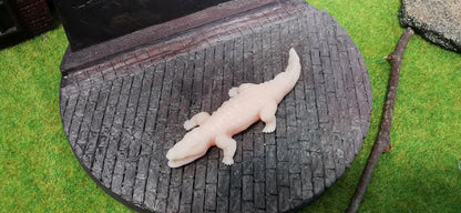 Krokodil / Aligator aus Resin 1:87 (H0) - bemalt oder unbemalt