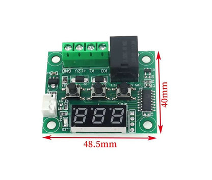 Digital Temperaturregler Thermostat W1219 12V 20A mit Fühler LED Anzeige