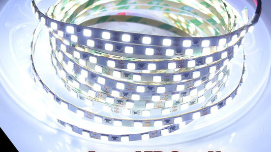 1 Meter LED Beleuchtung kaltweiß 100cm nur 4mm schmal für Häuser, Waggons, RC