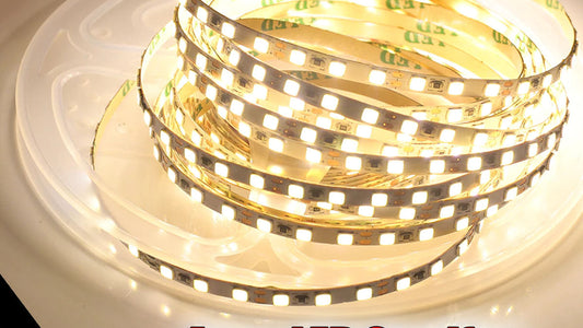 1 Meter LED Beleuchtung warmweiß 100cm nur 4mm schmal für Häuser, Waggons, RC