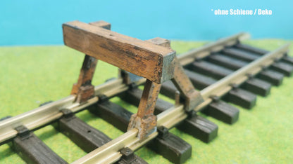 Prellbock Spur G passend für LGB Lehmann Gartenbahn ggf. rostig