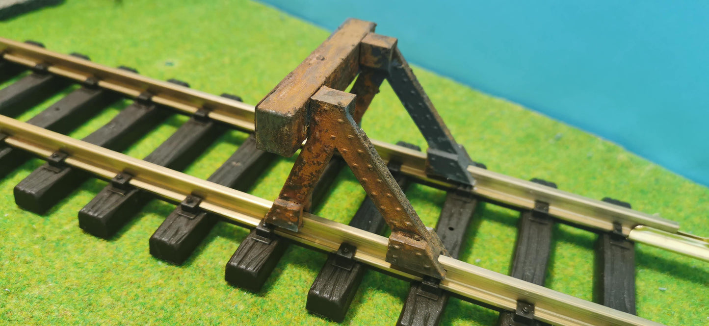 Prellbock Spur G passend für LGB Lehmann Gartenbahn ggf. rostig