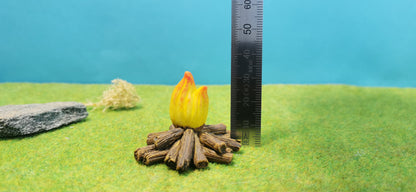 Lagerfeuer für Camping (passt zu LGB oder Playmobil)