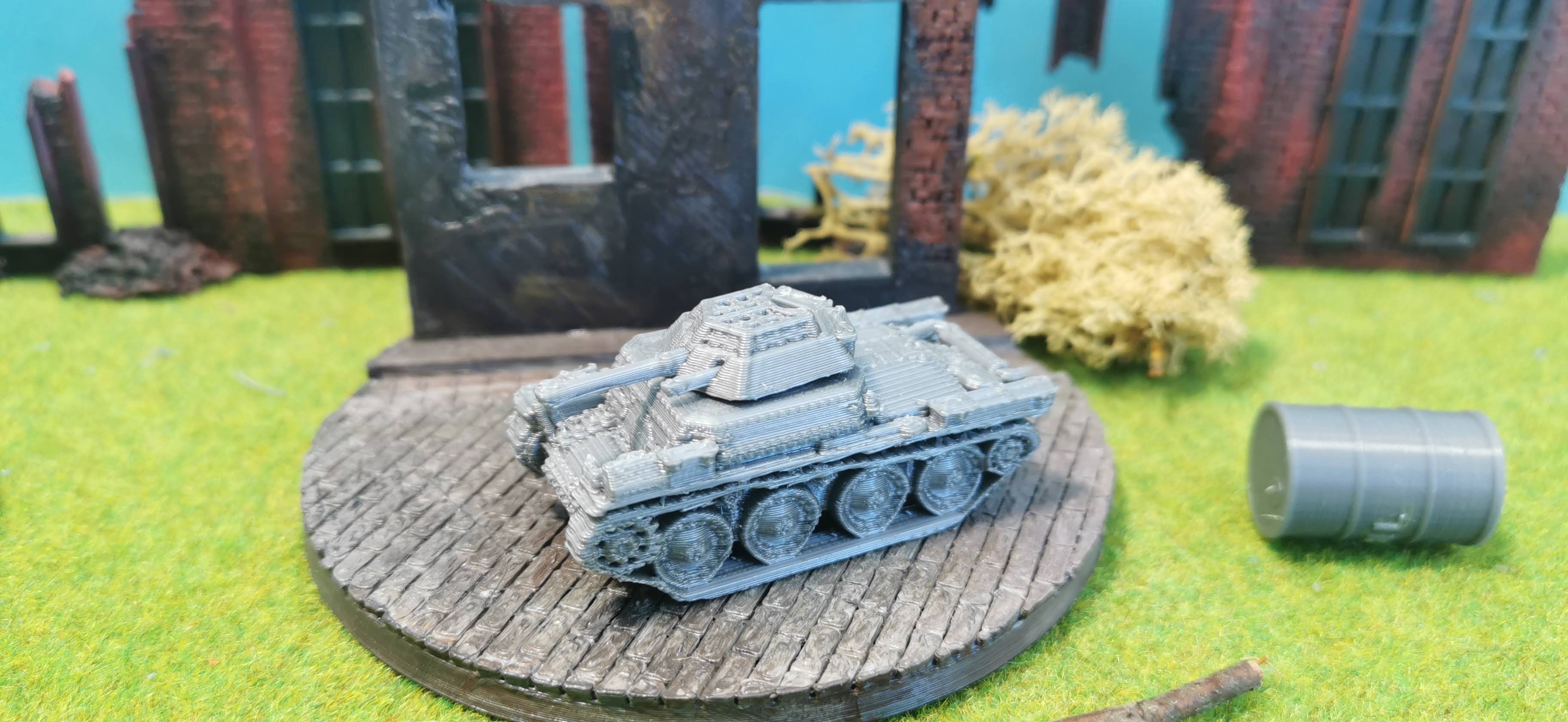 Aufklärungspanzer 38(t) "LT vz. 38" Panzer – 3D-Scale