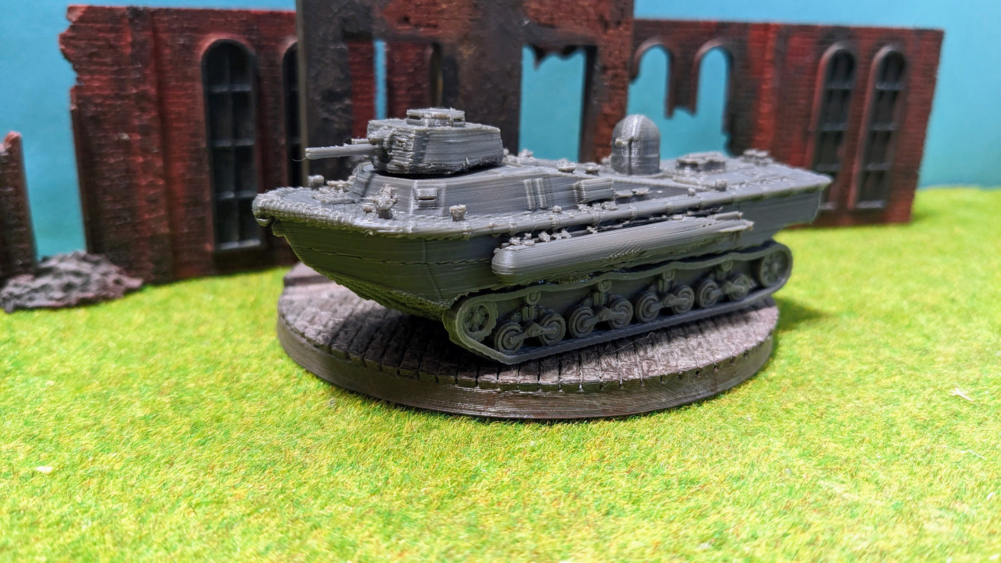 Landwasserpanzer 38(t) schwimmfähiges Kettenfahrzeug