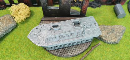 Land-Wasser-Schlepper (LWS) schwimmfähiges Kettenfahrzeug