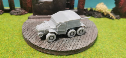 Laffly W 15 TCC französischer 6x6 Radschlepper mit Antipanzer Kanone