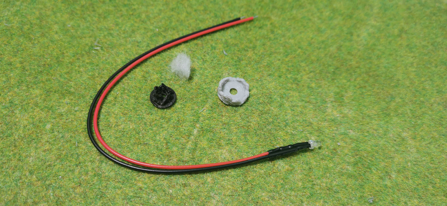 Lagerfeuer mit spezieller Feuer-LED "Brandflackern"