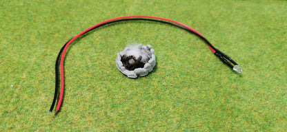 Lagerfeuer für Spur 0 (1:45) mit LED Brandflackern