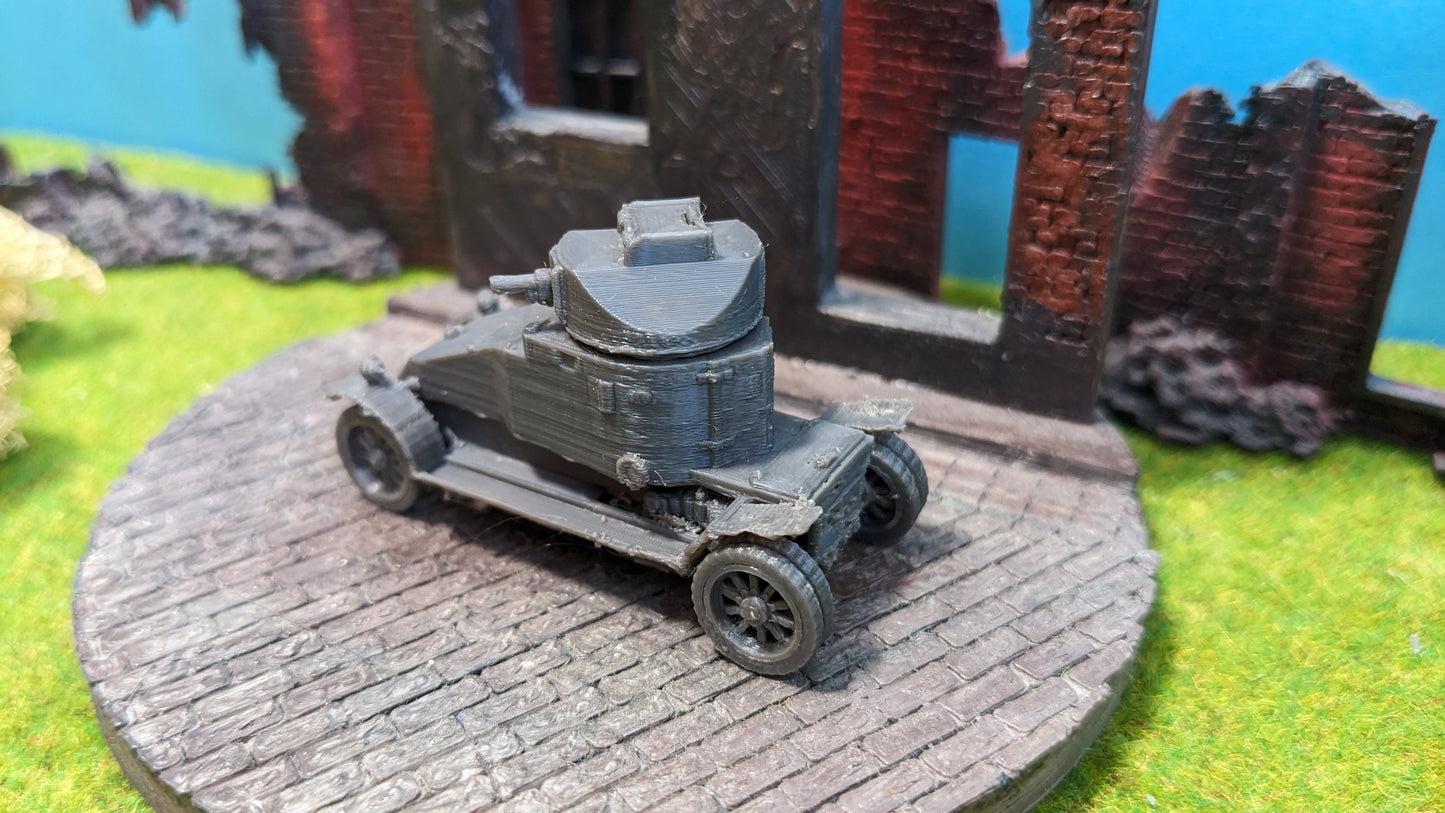 Britisches Lanchester Armoured Car 4x2