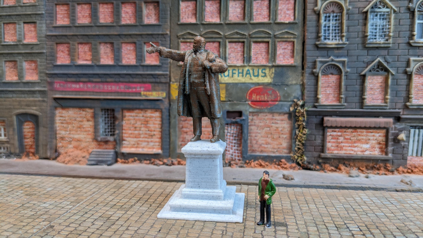 "Lenin" Denkmal Bronze Kupfer Statue - passt zu diversen Maßstäben