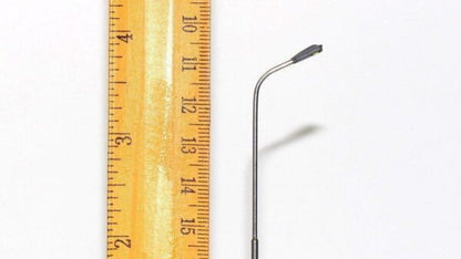 10x LED Straßenlampen Peitschenleuchten 3V (8-11cm) kaltweiß