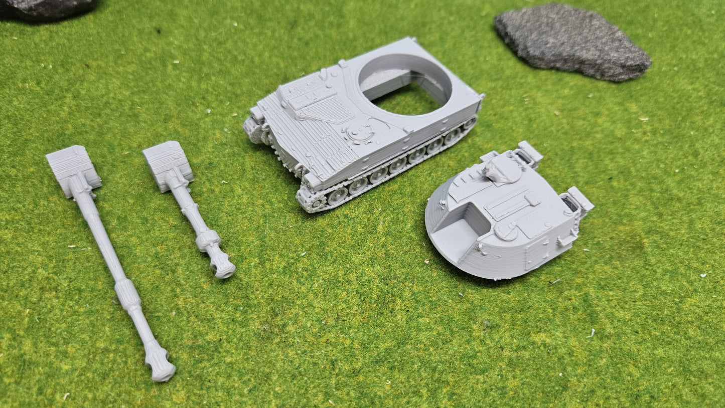 M109A2 US Panzerhaubitze mit 155mm inkl. kurzer+langer Kanone