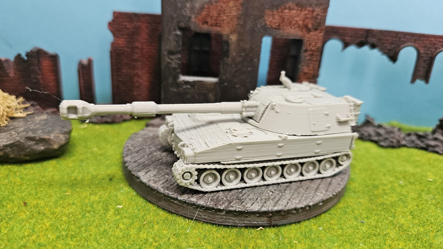 M109A2 US Panzerhaubitze mit 155mm inkl. kurzer+langer Kanone