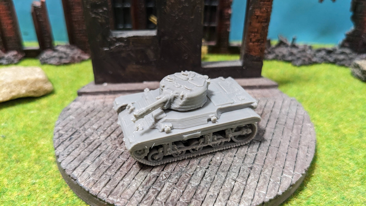 M22 "Locust" leichter US Panzer "Napalm Flammenwerfer"