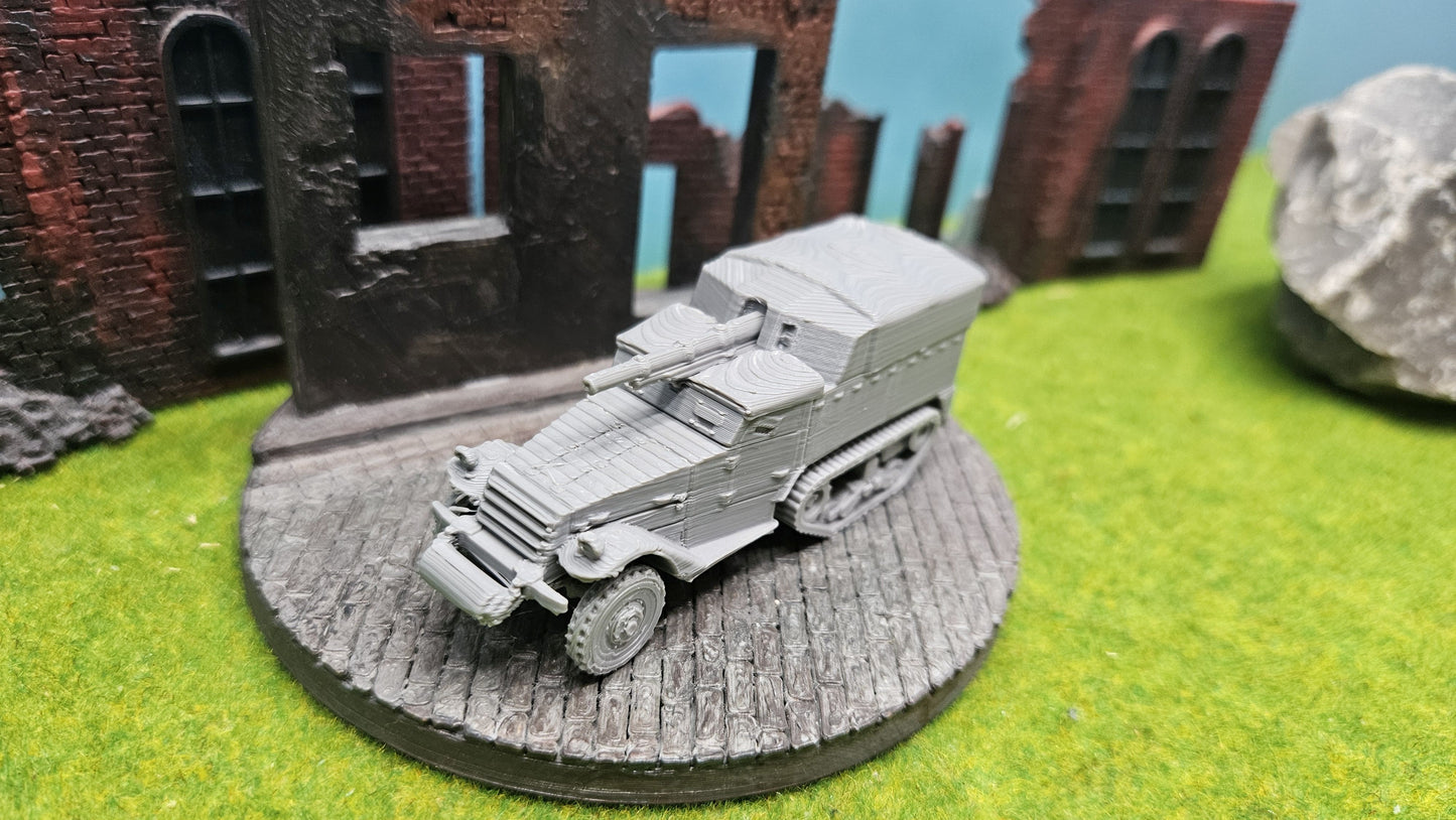 M3 GMC US Panzerjäger mit 75 mm-Kanone "Plane"